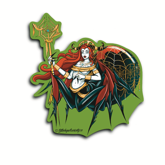 Arachne Sticker - Colour Sticker - Little Shop of Curiosity