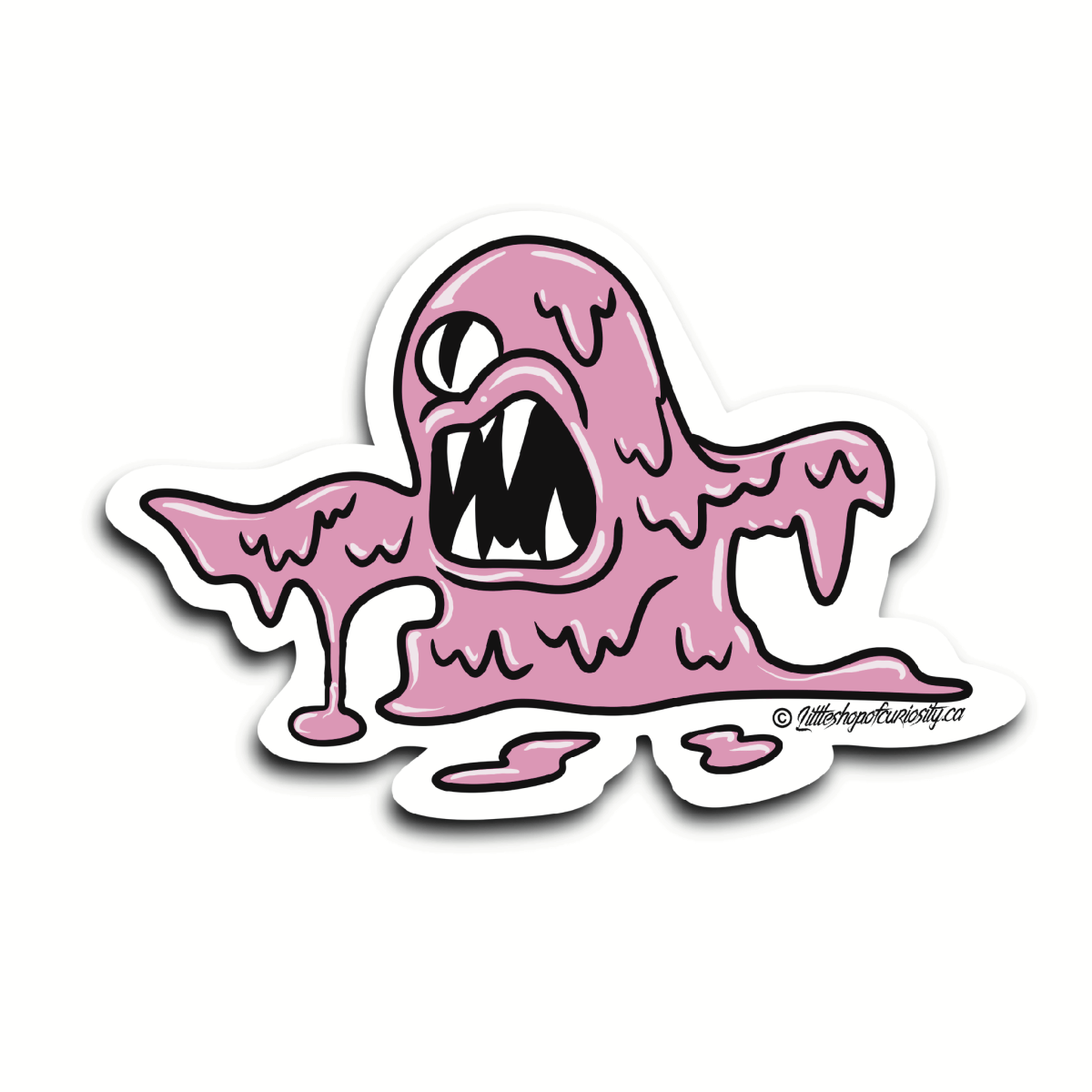 Goo Monster Sticker - Colour Sticker - Little Shop of Curiosity