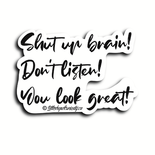 Mirror Reminder Sticker - Colour Sticker - Little Shop of Curiosity