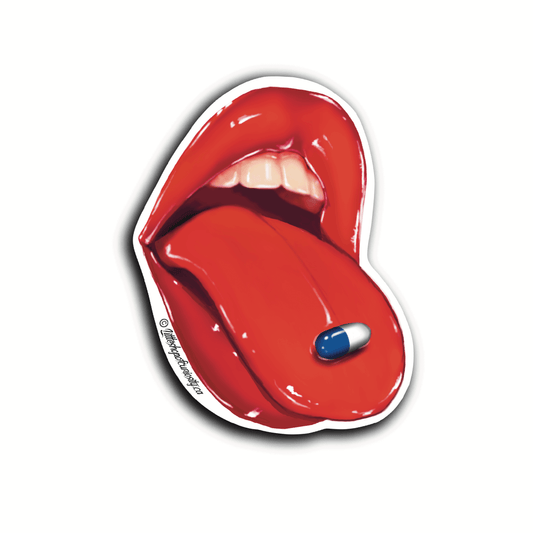 Pill Sticker - Colour Sticker - Little Shop of Curiosity